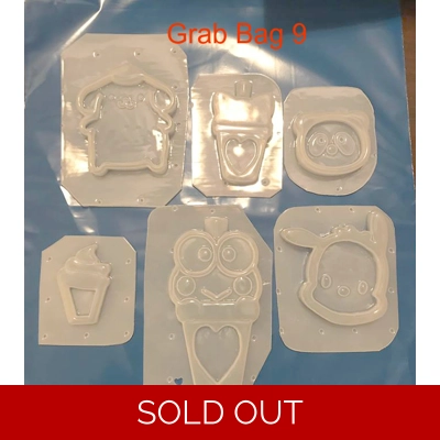 Grab Bag 9 Shaker Molds